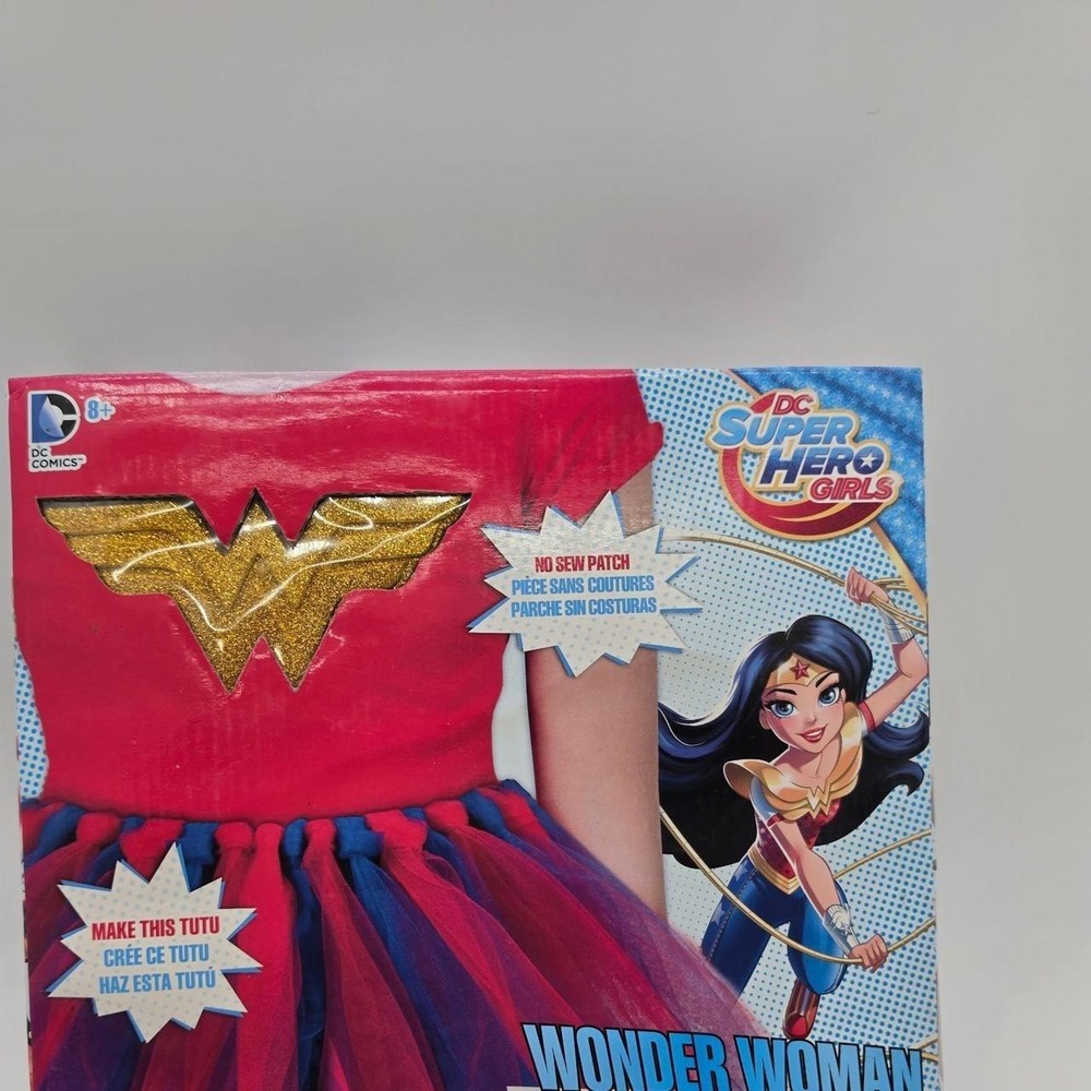 DC Super Hero Girls Wonder Woman Tutu Design Kit DIY No Sew Fashion Angels